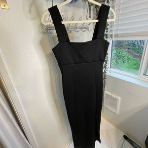 NWT Black MIDI Dress